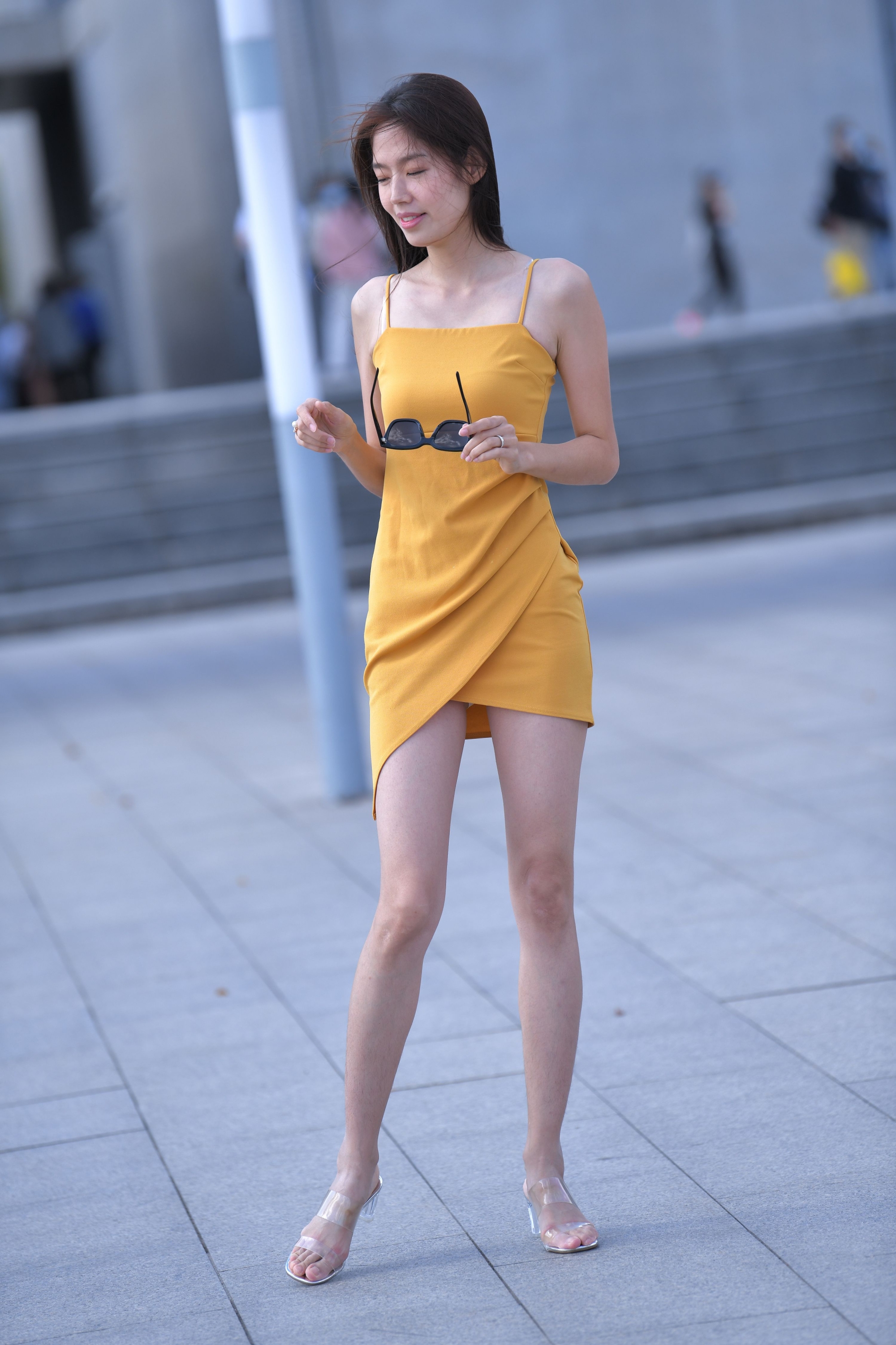 M00977-黄色短裙插图4