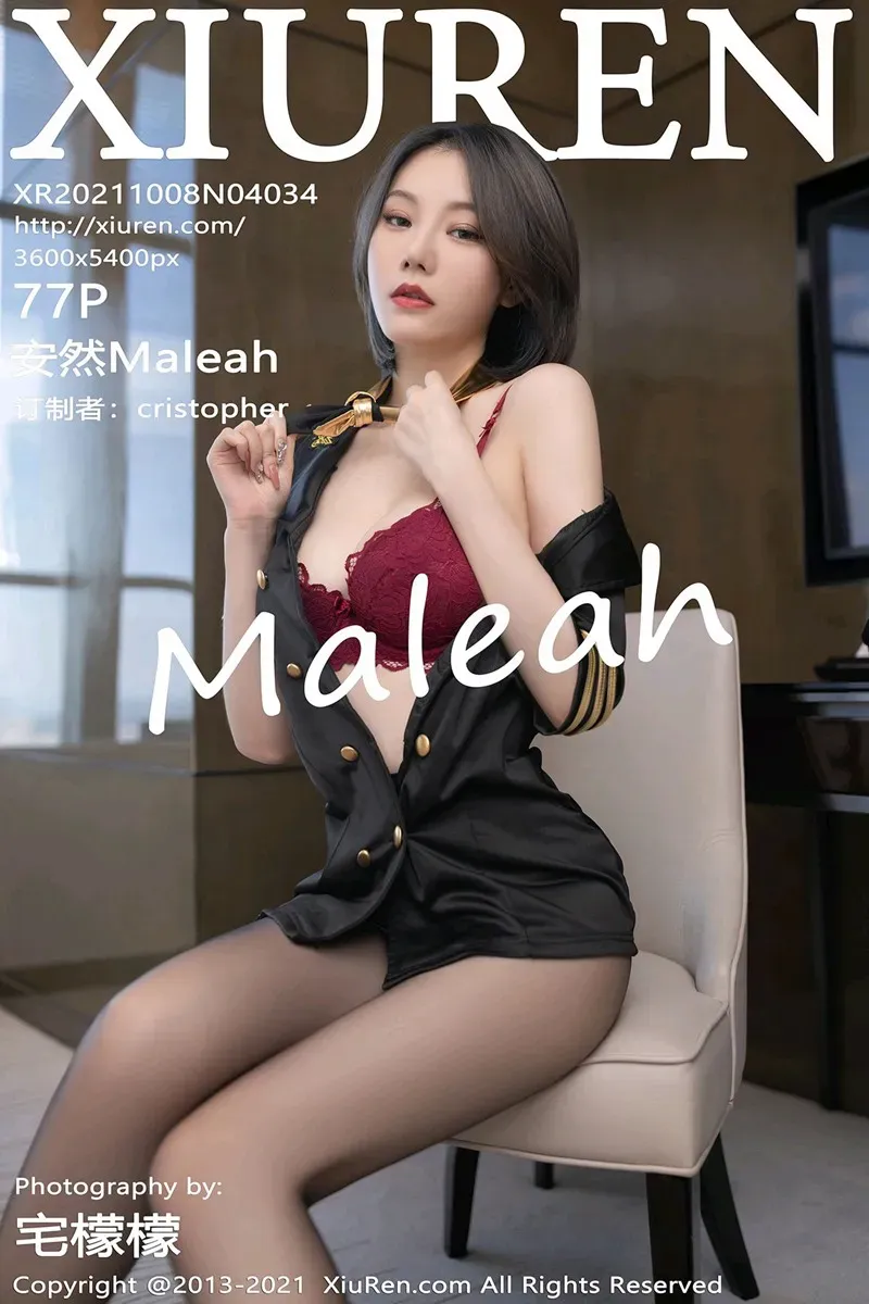 [Xiuren秀人网]2021.10.08 NO.4034 安然Maleah[78P]插图